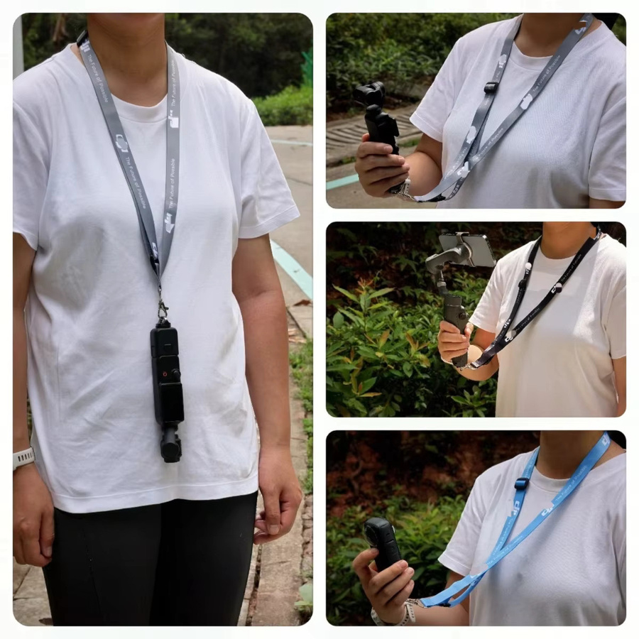 Verstellbarer Lanyard-Gürtel in Weiß für DJI OSMO Pocket 2, 3, OM 7, 8, OSMO Mobile und Zhiyun Smooth Q Handheld Gimbal - Bild 4