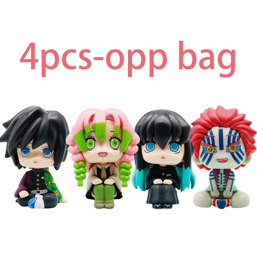 Bandai Ghost Slayer Anime Q-Version Sitzende Figur, Einzelfigur, Kunststoff, Bunt / Mehrfarbig - Bild 1