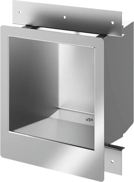 Delabie Einbau-Handwaschbecken COMMISSARIAT SD aus Edelstahl 1.4301, Farbe Silber, B: 40,0 cm, T: 29,0 cm, H: 12,5 cm - Bild 1