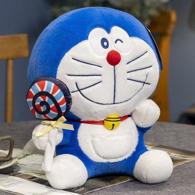 Fashnics Doraemon Cake Popcorn Plüschtier, 20cm, ab 14 Jahren - Bild 1