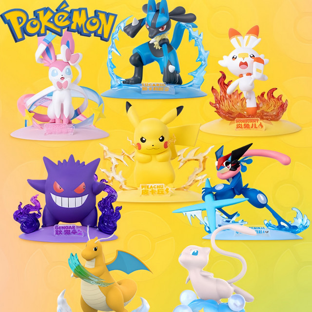 Funism Pokémon Gengar Pikachu Eevee, Figuren Modell, Set / Bundle - Bild 1