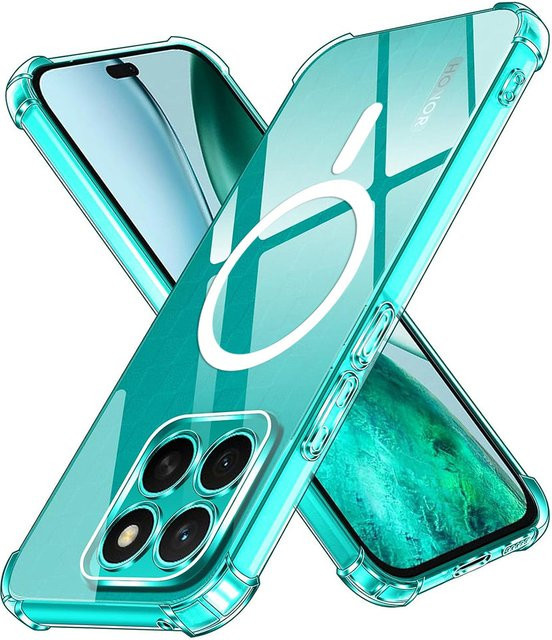 Techsuit MagSafe-Hülle für Honor X8c, stoßfest, transparent - Bild 1