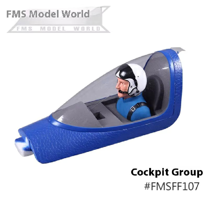 FMS F3A Flugzeug Modell, Zubehör, Rot - Bild 2