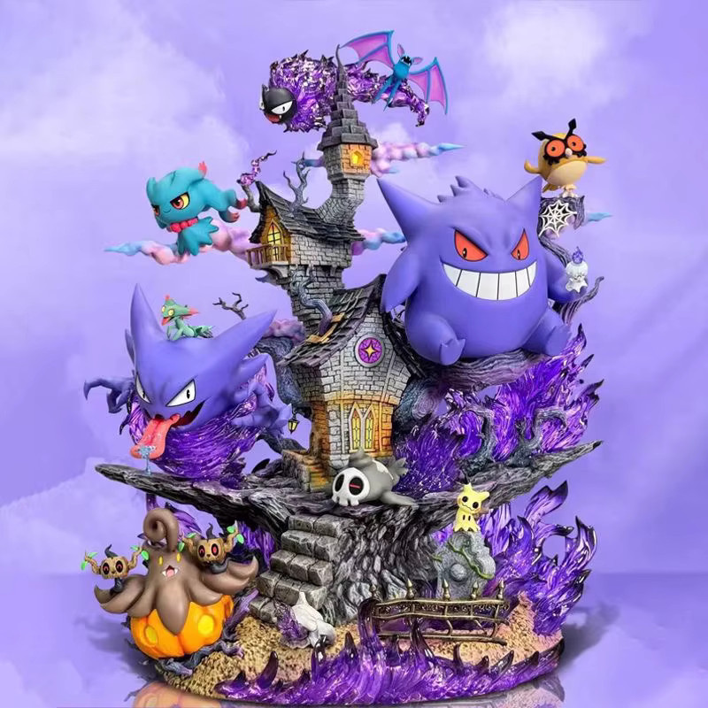 Bandai Pokémon Gengar Figur, 31 cm, Kunststoff, Lila - Bild 2
