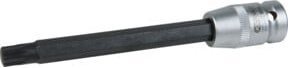 KS Tools 1/2" Bit-Stecknuss für Vielzahn (XZN®)-Schrauben M10, Länge: 140 mm, Farbe: grau - Bild 1