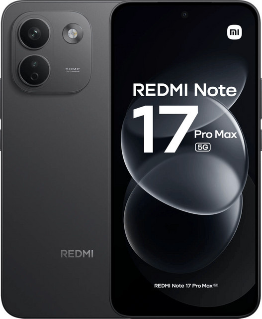 Xiaomi Redmi Note 17 Pro Max Smartphone 512GB Schwarz 5G - Bild 1