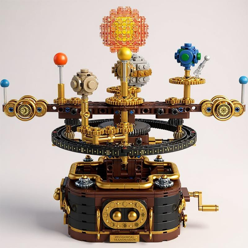 Linyi toy Weltraumforschung Solar System Gebäude Bausteine Set - Bild 3