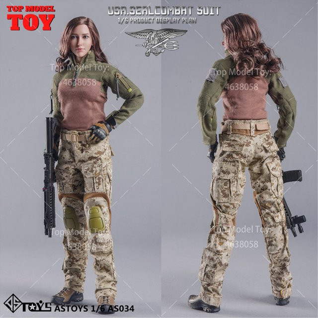 ASTOYS U.S. Navy Camouflage Kampfuniform, Action Figur Kleidung, 1/6 Skala - Bild 1