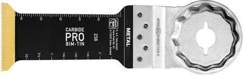 Fein E-Cut Carbide Pro Tauchsägeblatt für Oszillierende Multitools, 32 x 75 mm, 3er-Set - Bild 1