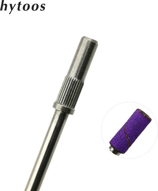Hytoos Mini Schleifbänder Edelstahl, 3mm, Nagelbohrer Zubehör - Bild 1