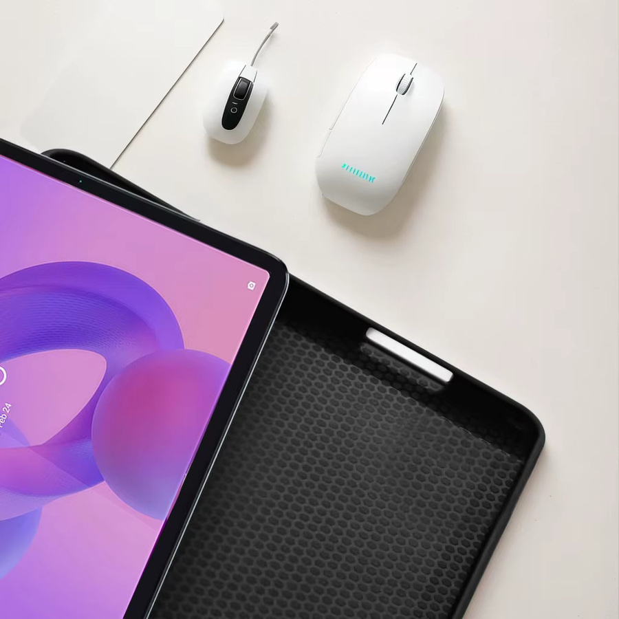 Magnetische Flip Smart Cover Hülle für Lenovo Idea Tab 11 Zoll 2025, Tab M11, Tab K11, TB-336FU, TB-336ZU, TB-330FU, TB-331FC in Pink - Bild 4