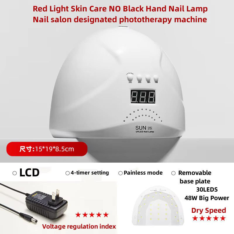 Kellegoos LED UV-Nagellampen zum Aushärten von Gel Nagellack, Unisex - Bild 2