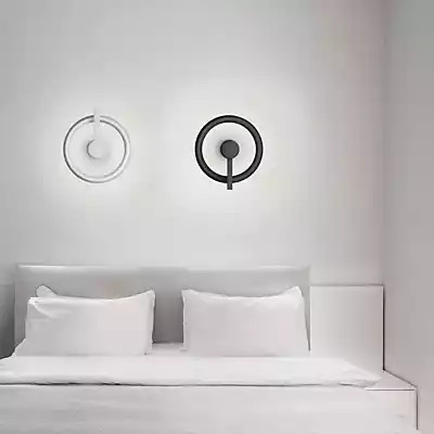 Oligo Yano LED Decken- und Wandleuchte in Bronze/Schwarz, Durchmesser: 34 cm