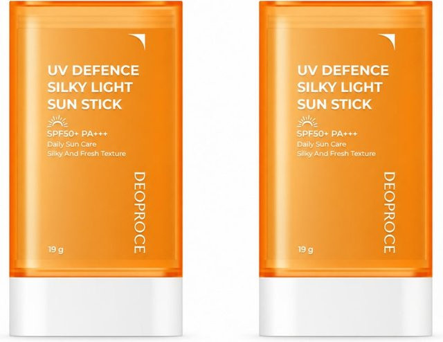 Deoproce UV Defense Silky Light Sonnenstift, SPF 50+, 19 g, Panthenol - Bild 1