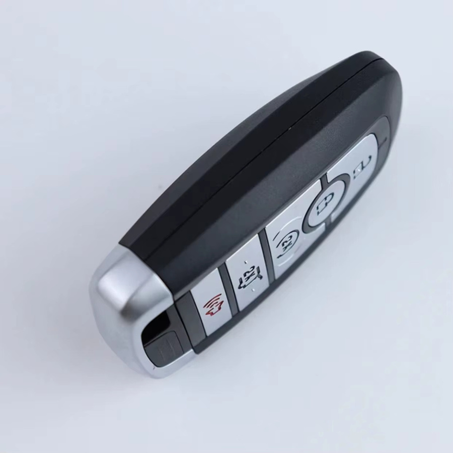 QCONTROL Ersatzgehäuse für Ford Autoschlüssel in Schwarz für Mondeo, Escape, Ranger, Fusion, Mustang, Raptor, Explorer und F-Serie (4/5 Tasten) - Bild 3