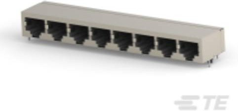 TE Connectivity High Performance Mod Jacks 5558505-1 in Grau - Bild 1