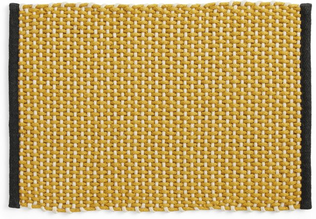 HAY Fussmatte aus Jute in Beige und Gelb, rechteckig - Bild 1