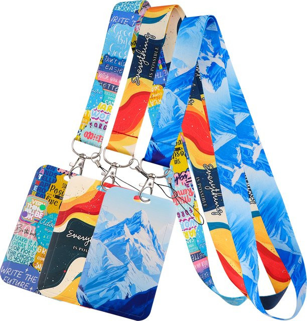 Lanyard Umhängeband mit Schlüsselring - Bild 1