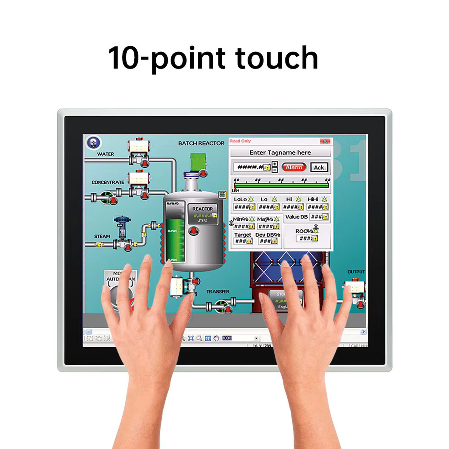 TouchWo AIO Industrie-Panel-PC mit 23,8 Zoll Touchscreen und IP65 Schutzklasse - Bild 2