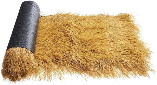 Strohgras Dachrolle Tiki Hütte für Bar und Party Dekoration von Buying Solutions, MB, Farbe: Braun, Breite: 40 cm, Länge: 120 cm - Bild 1