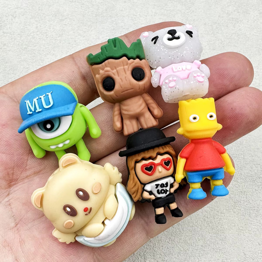 Disney Silikonperlen, 3D Figuren, 10 Stück - Bild 3