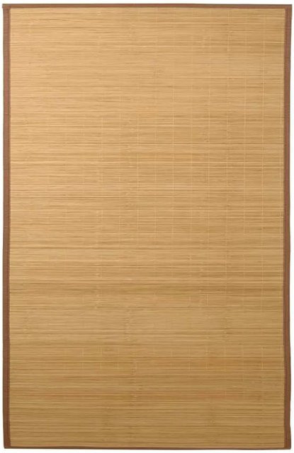 vidaXL Bambus Teppich Braun B: 100 cm, T: 160 cm - Bild 1