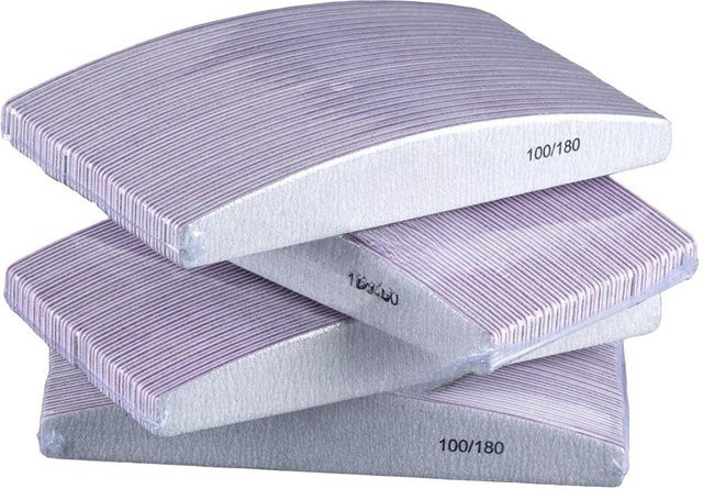 CNKESS Nagel Feilen Set, 10 Stück, Doppelseitig, 80/100/150/180/240 Grit - Bild 1