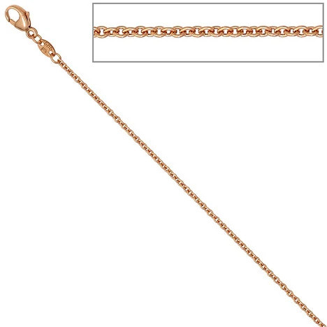 Colfem Ankerkette 585 Rotgold, 1,5 mm, 42 cm, Unisex - Bild 1
