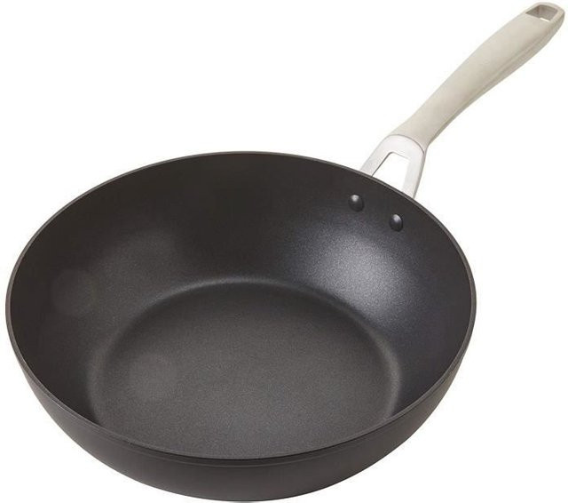 IBILI Wok Titan aus Aluminium, Schwarz, B/T/H: 52 x 52 x 9 cm - Bild 1