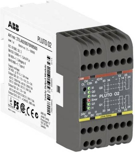 ABB Pluto O2 Ausgangsmodul 2TLA020070R8500 in Weiß - Bild 1