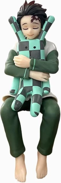 Demon Slayer Anime Figur Kamado Nezuko Uzui Tengen Kamado Tanjirou Kanroji Mitsuri, Sitzende Haltung, ab 14 Jahren - Bild 1