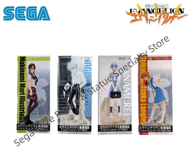 Sega Neon Genesis Evangelion Mari Makinami, Statue, Bunt / Mehrfarbig - Bild 1