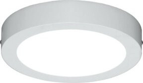 Böhmer LED-Deckenleuchte rund in Weiß mit warmweißem Licht 3000K - Bild 1