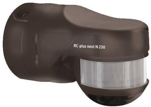 B.E.G. Brück 93334 Aufputz Bewegungsmelder Braun IP54 mit 230° Erfassungsbereich und Relais - Bild 1