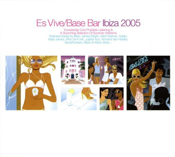 Hed Kandi: Es Vive Base Bar Ibiza 2 CD von Various Artists, Electronic Musik, Schwarz, 2005 - Bild 1