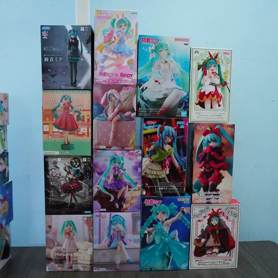 Bandai Hatsune Miku World Journey Wonderland Szene Statue, Action Figure - Bild 1