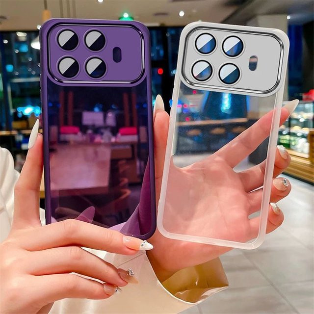 Xiaomi Silikon-Rückseite Handyhülle für Xiaomi 17T Pro, 15T, 14T Pro, Mi 14, 15 Pro, Mi 15 und 13T in Purple - Bild 1