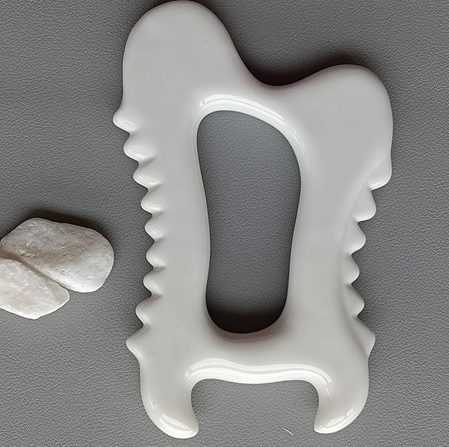 Alwafore Gua Sha Board, Gesicht und Körper, Unisex - Bild 1