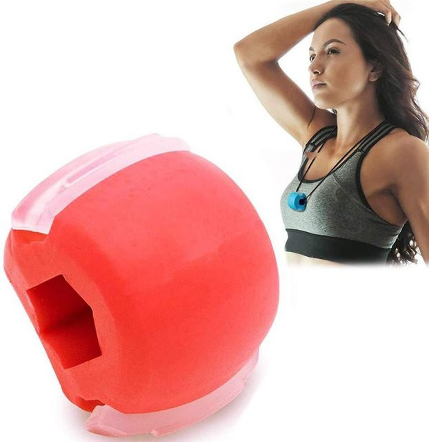 Binchi Health Electronics Kiefertrainer Gesichtskugel, Rot, Unisex - Bild 1