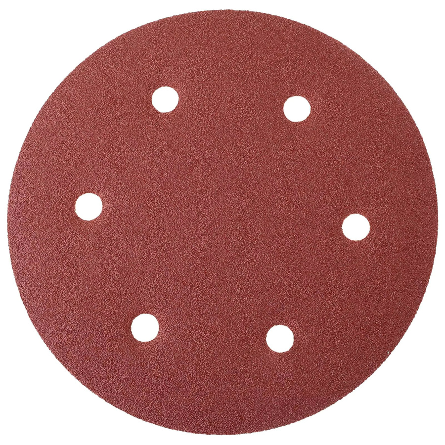 Vibratite Schleifpapier Set für Exzenterschleifer mit 6 Löchern, 225 mm Durchmesser, Körnung 40–2000, Aluminiumoxid mit Klettverschluss - Bild 3