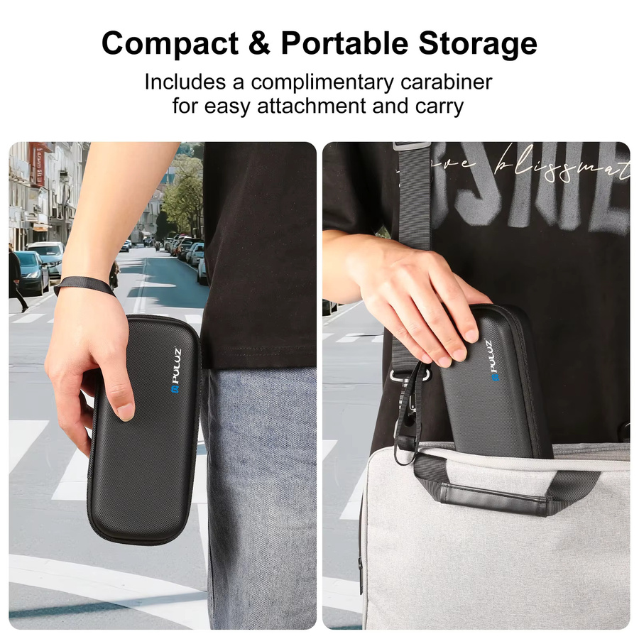 PULUZ Tragetasche für DJI Osmo Pocket 4 Mini Body Bag Aufbewahrungstasche für Zubehör in Schwarz - Bild 5