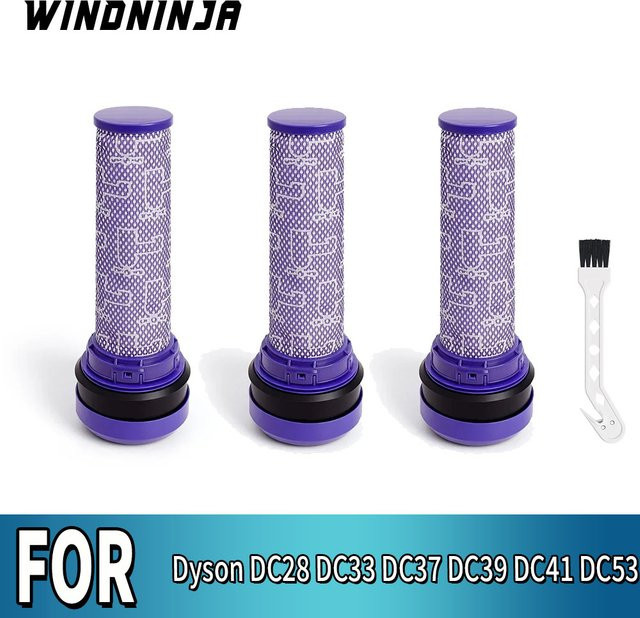 Waschbare Vorfilter-Luftfilter in Lila für Dyson DC28 DC33 DC37 DC39 DC41 DC53 Staubsauger Zubehör - Bild 1