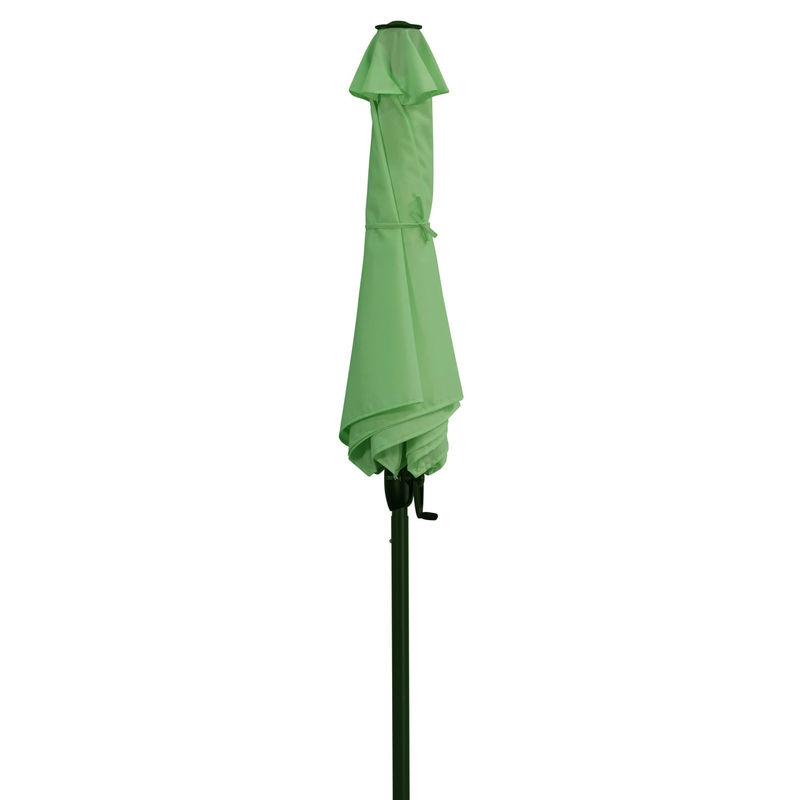 Doppler Derby Sonnenschirm Basic Lift Neo 180 Mittelmastschirm, apfelgrün, Durchmesser: 180 cm - Bild 4