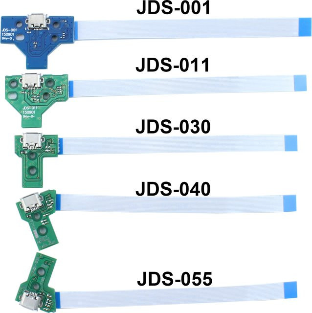 ChengHaoRan USB-C Ladeanschluss Buchse für PS4-Controller 12-polig und 14-polig JDS 011 030 040 055 001 - Bild 1