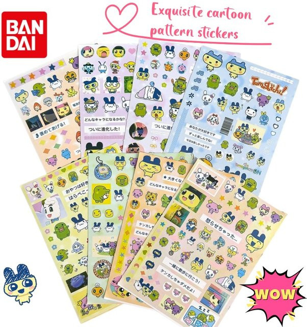 Bandai Tamagotchi Aufkleber, Zubehör, Bunt / Mehrfarbig - Bild 1