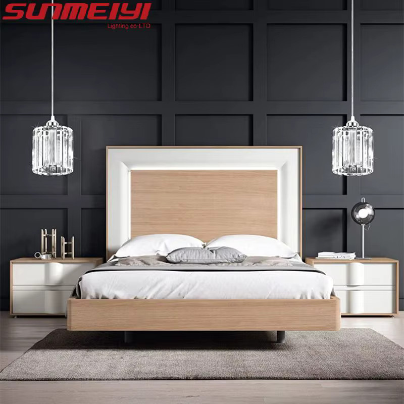 SUNMEIYI Kristall-Kronleuchter in Chrom im modernen amerikanischen minimalistischen Stil - Bild 4
