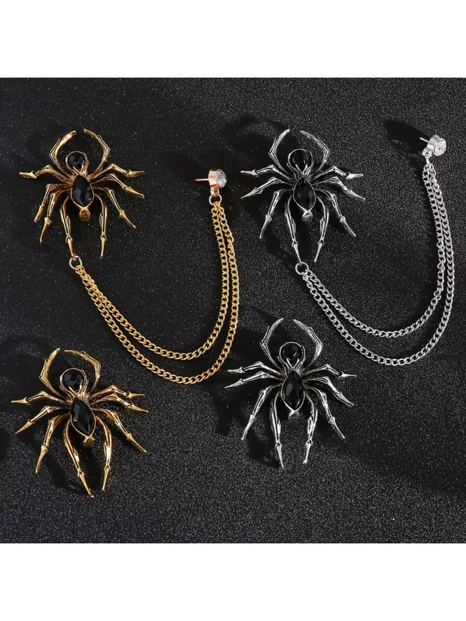 i-Remiel Brosche Spinne, Strass, Kristall, Herren - Bild 2