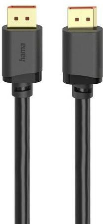 Hama DisplayPort Kabel DP 2.1 für 16K Ultra-HD, Schwarz, Länge: 2 m - Bild 1