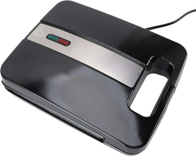 Aimo Waffeleisen und Sandwichmaker mit 1400W Leistung und doppelseitiger Heizung in Schwarz - Bild 1