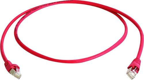 Telegärtner RJ45 Netzwerk Anschlusskabel CAT 6a S/FTP gekreuzt, Rot, Länge: 2,0 m - Bild 1